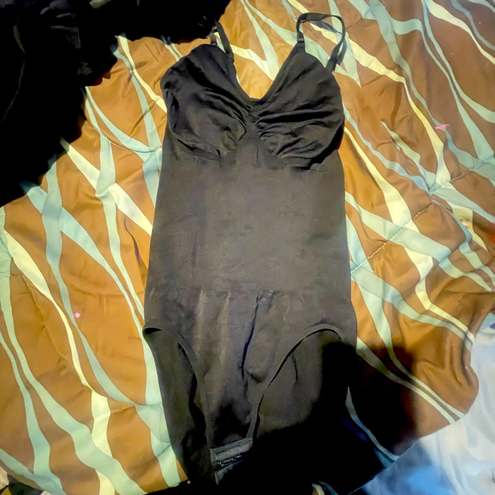 Black One-Piece Swimsuit